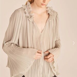 NWT Rebecca Taylor Petal Blouse